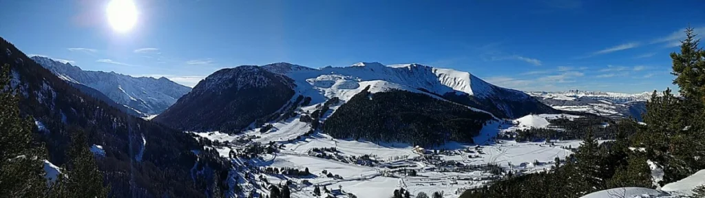 Vue de la station de ski Alpe du Grand-Serre