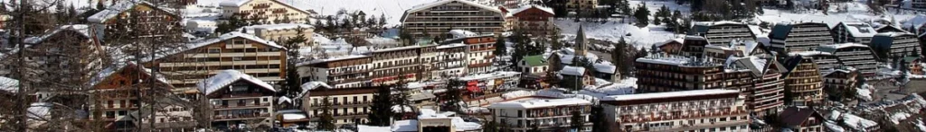 Vue de la station de ski Auron