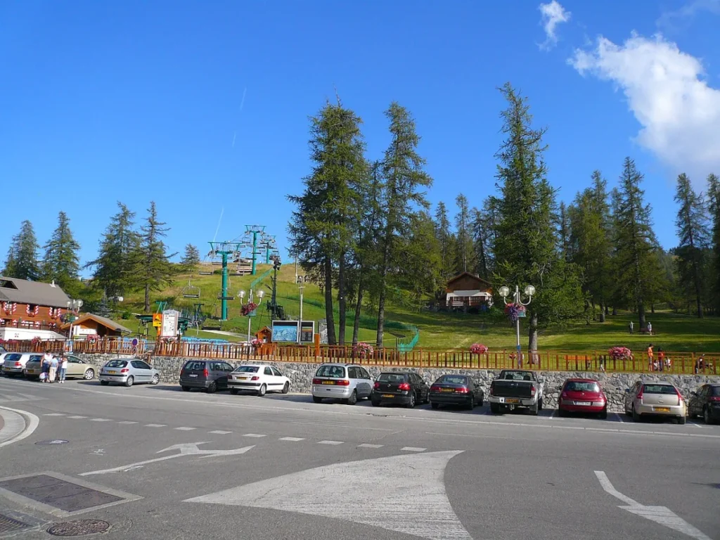 Vue de la station de ski Beuil-les-Launes