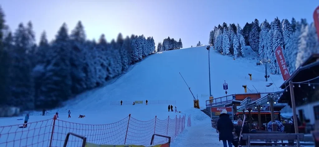 Vue de la station de ski Borovets